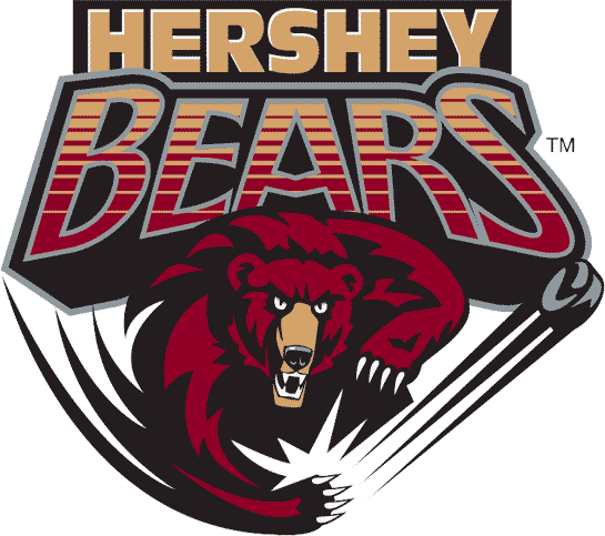 Hershey Bears 2001 02-2011 12 Primary Logo iron on heat transfer...